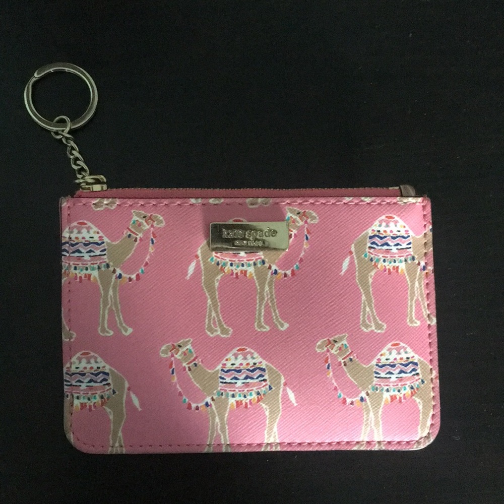 Kate Spade Camel Wristlet Wallet